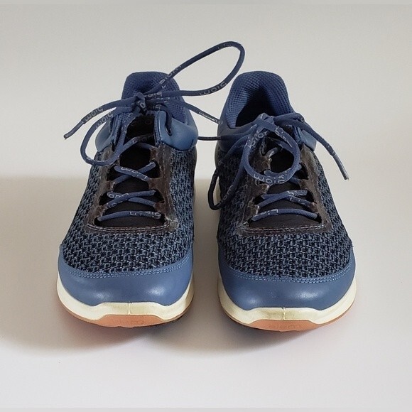 ECCO Women's Biom Fjuel Mesh Shoes Retro Blue Athletic Sneakers Size 7 - Picture 3 of 10